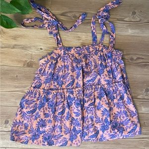 Universal Thread purple + orange top